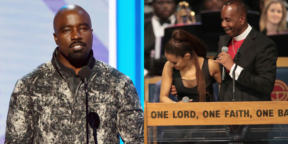Mike Colter Apologizes for Joking About Touching Ariana Grande