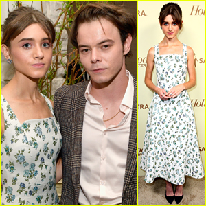 Natalia Dyer & Charlie Heaton Celebrate ‘Stranger Things’ Emmy