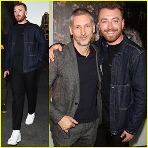 Sam Smith Supports Charming Baker at 'So It Goes...' Exhibition Preview!