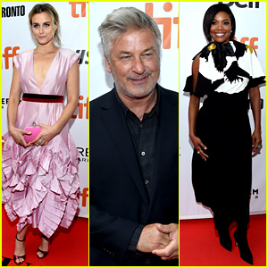 Taylor Schilling & Gabrielle Union Glam Up for 'The Public' TIFF Premiere