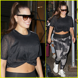 Ashley Graham Rocks Athleisure Wear for Night Out in NYC!