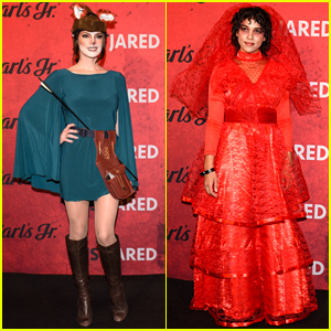 Ashley Greene & Alexandra Shipp Get in the Halloween Spirit for Just Jared's Party!