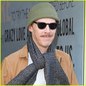Benedict Cumberbatch Has a Brand New Mustache