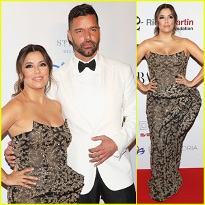 Eva Longoria Gets Support from Ricky Martin at Mexico City's Global Gift Gala!