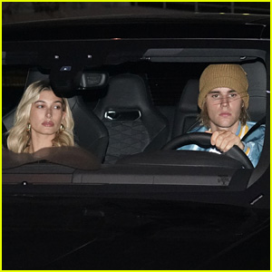 Justin Bieber & Hailey Baldwin Arrive at Church in Beverly Hills