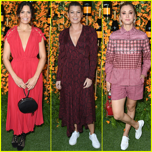 Mandy Moore, Ellen Pompeo, & Kaley Cuoco Step Out for Veuve Clicquot Polo Classic!