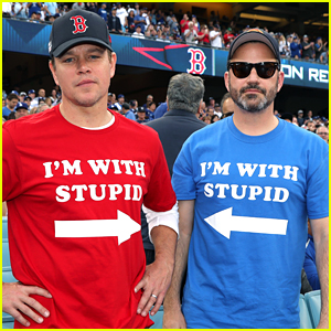 Matt Damon & Jimmy Kimmel Bring Their Longtime Feud to the World Series