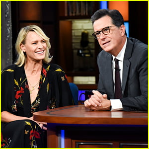 Robin Wright Wanted Stephen Colbert on 'House of Cards'