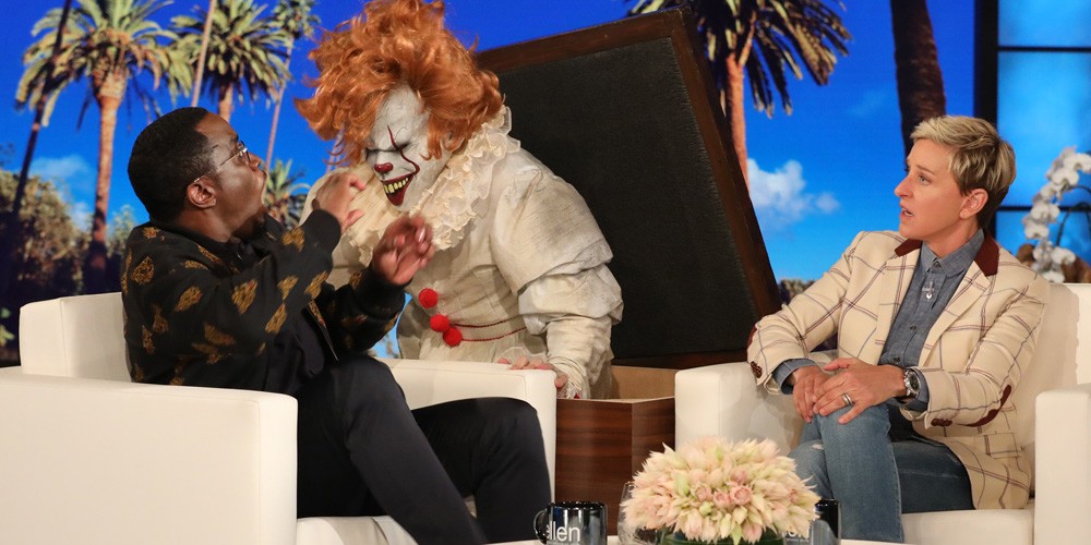 Sean ‘Diddy’ Combs Proves He’s Scared of Clowns Watch! Diddy, ellen