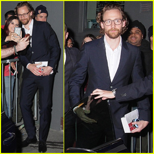 Tom Hiddleston Celebrates Harold Pinter Theater Anniversary!
