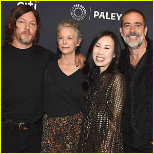 Norman Reedus, Melissa McBride, Angela Kang, & Jeffrey Dean Morgan Bring 'Walking Dead' to Paleyfest!