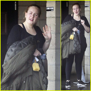 Adele Heads Out After a Morning Workout in West Hollywood
