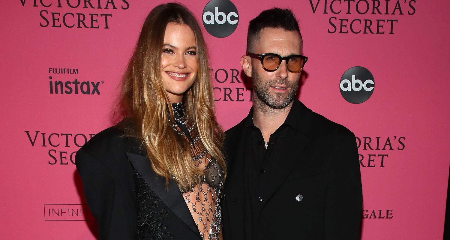 Behati Prinsloo & Adam Levine Share Rare Family Photo With Daughters