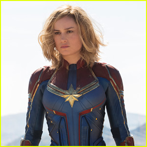Brie Larson Makes a Cute 'Captain Marvel' Voting Pun