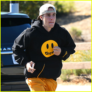 Justin Bieber Goes For a Run, But Covers Up His New Haircut
