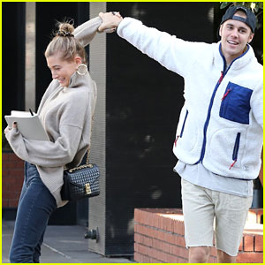 Justin Bieber Spins Wife Hailey as They Dance in the Street!