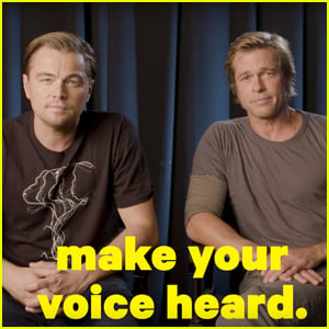 Leonardo Dicaprio & Brad Pitt Urge Public to Vote in 'Most Consequential' Election of Our Lifetime