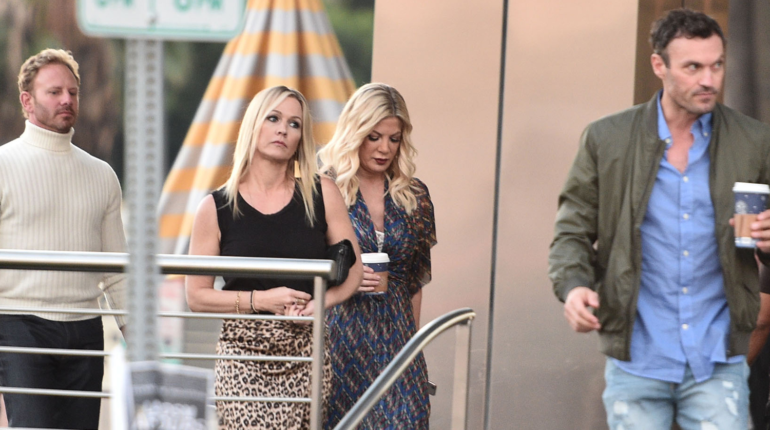‘Beverly Hills, 90210′ Cast Spotted Together to Discuss Reboot
