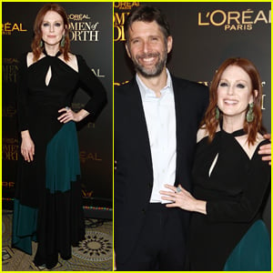 Julianne Moore is Joined by Husband Bart Freundlich at Women of Worth Celebration