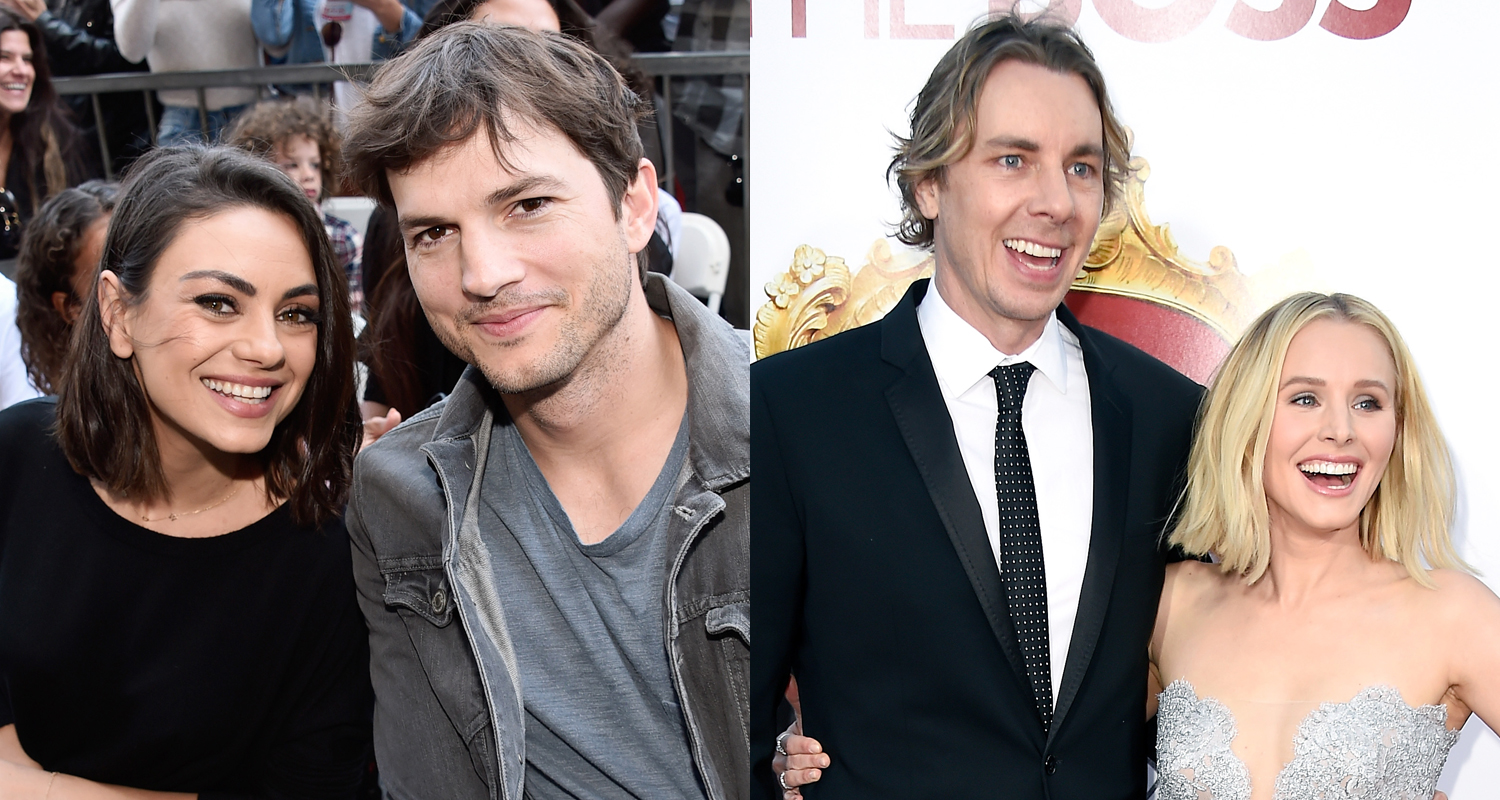 Ashton Kutcher & Mila Kunis Gave Dax Shepard & Kristen Bell the Best