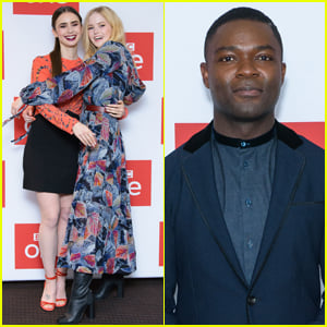 Lily Collins, Ellie Bamber & David Oyelowo Attend 'Les Miserables' Photocall!