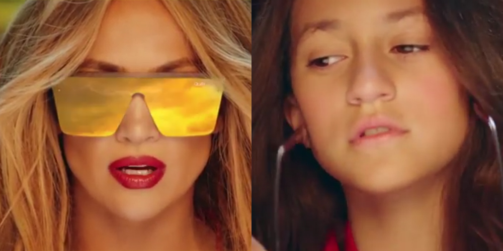 Jennifer Lopez’s Daughter Emme Stars in Her ‘Limitless’ Music Video(01)