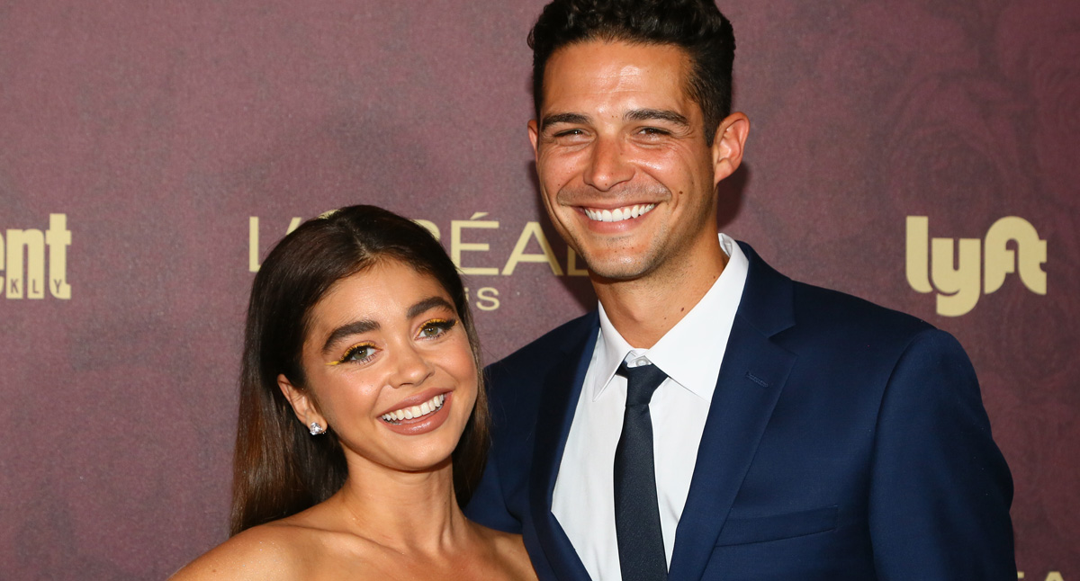 Sarah Hyland Posts SkinnyDipping Photo & Wells Adams Shares a Fun