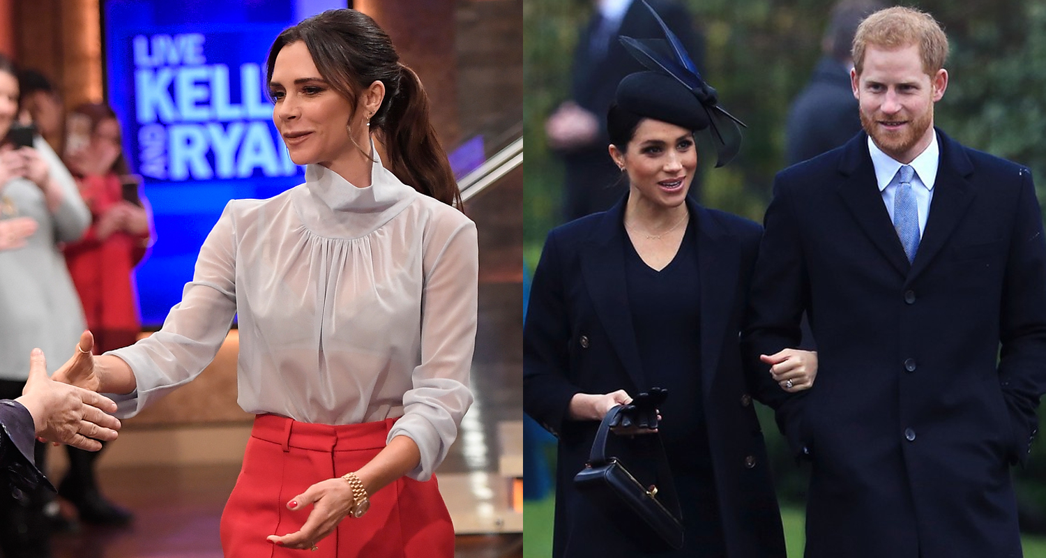 Victoria Beckham Reacts To Meghan Markle Wearing Her Dress on Christmas