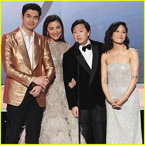 Henry Golding, Michelle Yeoh, & 'Crazy Rich Asians' Cast Dress to Impress at SAG Awards 2019!