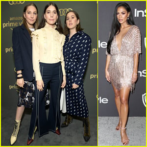 Haim & Nicole Scherzinger Step Out In Style for Golden Globes After Parties!