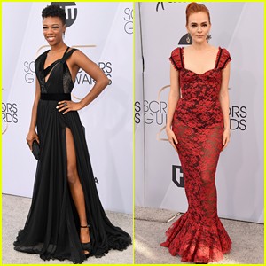 Samira Wiley, Madeline Brewer, & 'Handmaid's Tale' Stars Attend the SAG Awards 2019!
