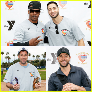 Jamie Foxx, Adam Sandler, Zachary Levi & More Team Up for Celebrity Softball Benefit Game!