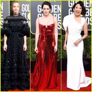 Jodie Comer, Phoebe Waller-Bridge, & Sandra Oh Bring 'Killing Eve' to Golden Globes 2019!