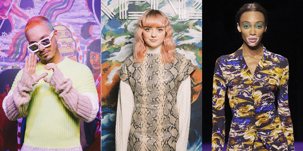 J Balvin, Maisie Williams & Winnie Harlow Attend Kenzo Show During Paris Fashion Week!