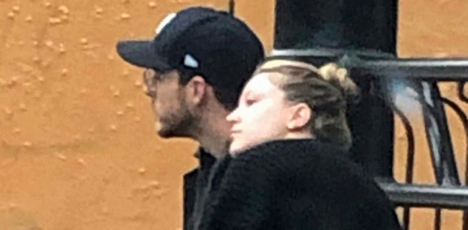 Melissa Benoist & Chris Wood Cuddle Up In Vancouver