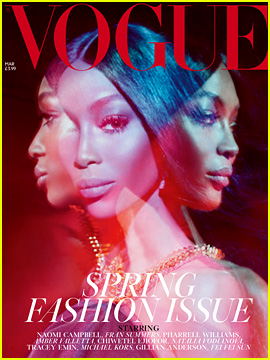 Naomi Campbell Stuns on the Cover of 'British Vogue' March 2019 Issue!