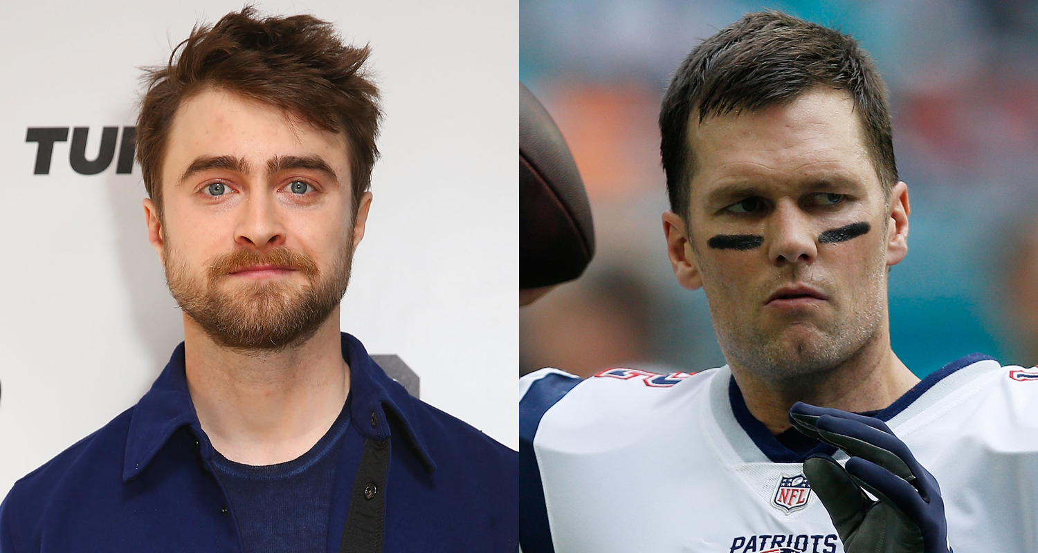 Daniel Radcliffe Calls Out Tom Brady: ‘Take that MAGA Hat Out Your Locker’