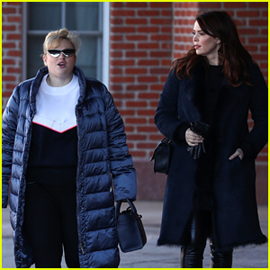 Rebel Wilson Heads to Dinner With Carly Steel in Aspen!