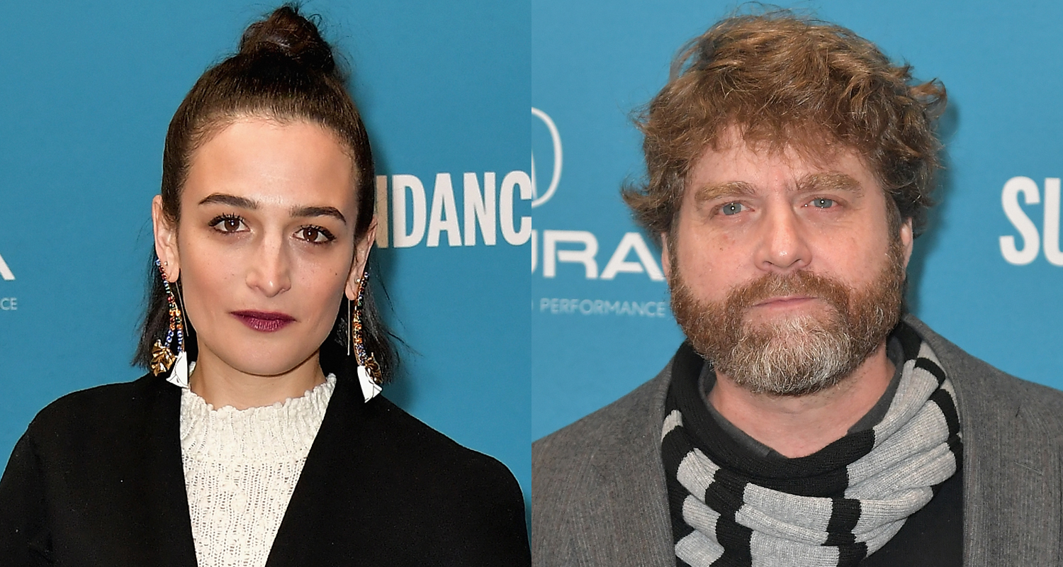 Jenny Slate & Zach Galifianakis Premiere ‘The Sunlit Night’ at Sundance Film Festival 2019