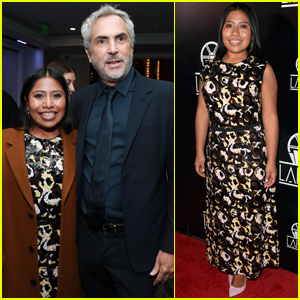 Yalitza Aparicio & Alfonso Cuaron Step Out For LA Film Critics Association Awards