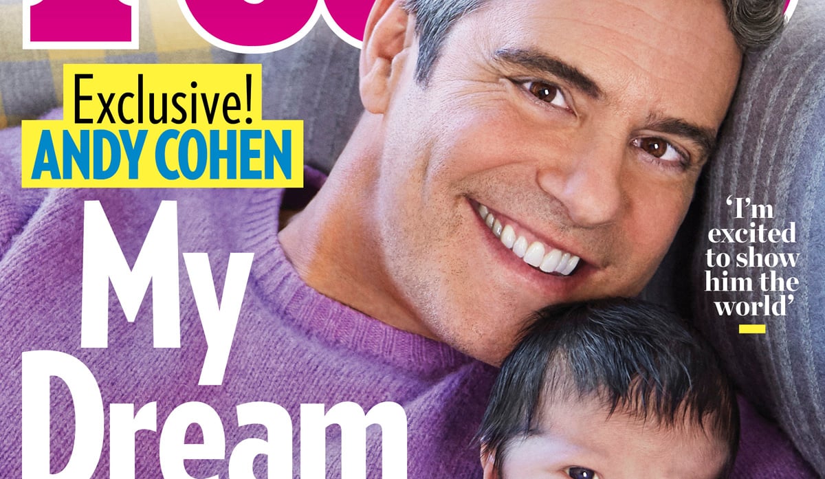 Andy Cohen Debuts His Son Benjamin See His First Photo! Andy Cohen