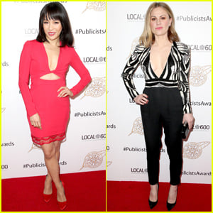 Constance Wu & Anna Paquin Step Out For Cinematographers Guild Publicists Awards