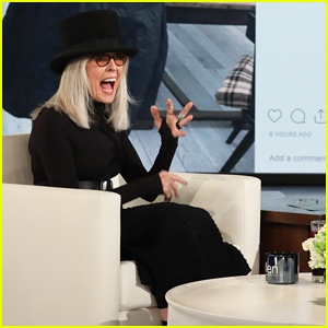 Diane Keaton Talks Possibility Of Being 'Sugar Mama' with 'Ellen'