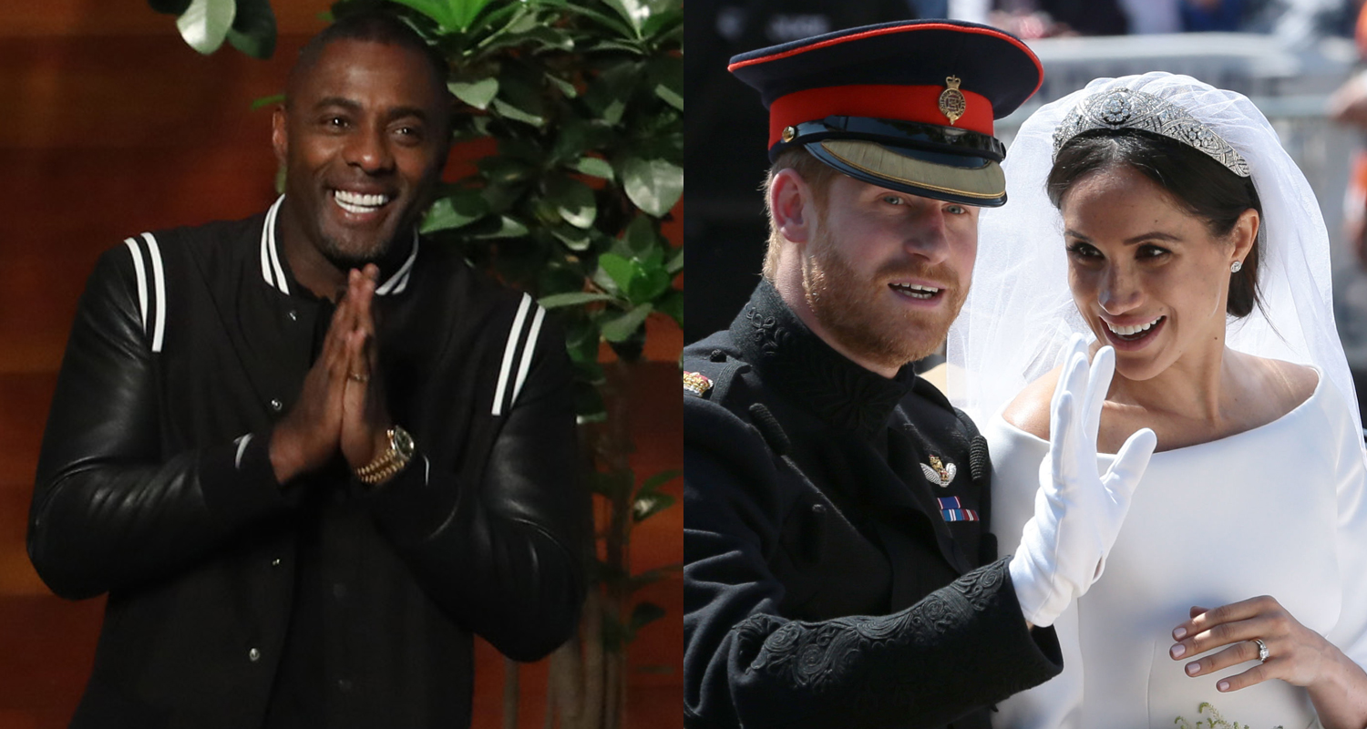Idris Elba Talks DJing at Prince Harry & Meghan Markle’s Wedding