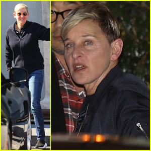 Ellen DeGeneres Steps Out for Jennifer Aniston's Birthday Party!