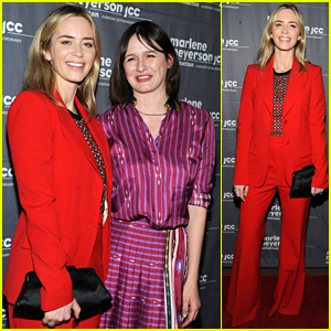 Emily Blunt & Emily Mortimer Reunite at 'To Dust' Premiere!