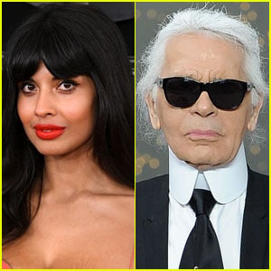 Good Place's Jameela Jamil Calls Out Karl Lagerfeld as a 'Ruthless, Fat-Phobic Misogynist'