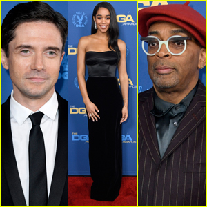 Topher Grace & Laura Harrier Support Spike Lee at DGA Awards 2019