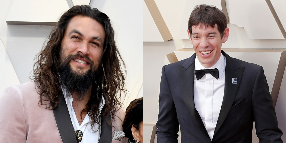 Jason Momoa Actually Presented an Oscar to His Friend – Free Solo’s Alex Honnold!