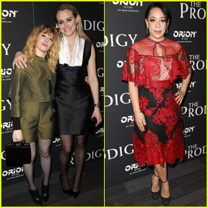 Taylor Schilling is Supported by 'OITNB' Co-Stars at 'The Prodigy' Screening!